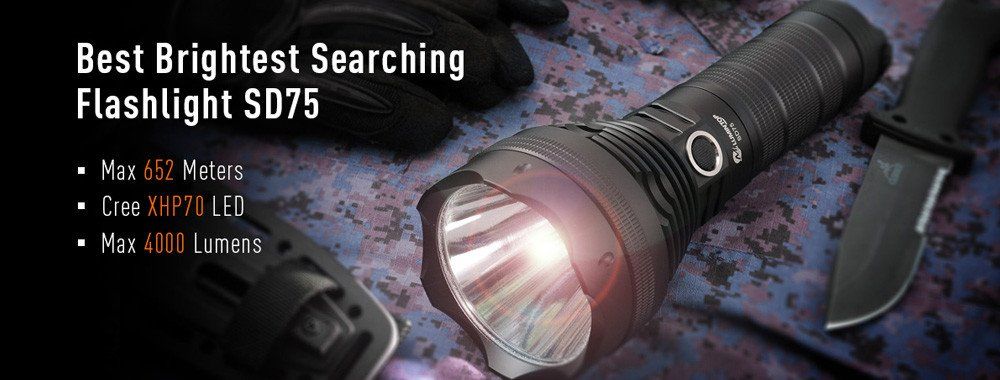 調査および救助の懐中電燈