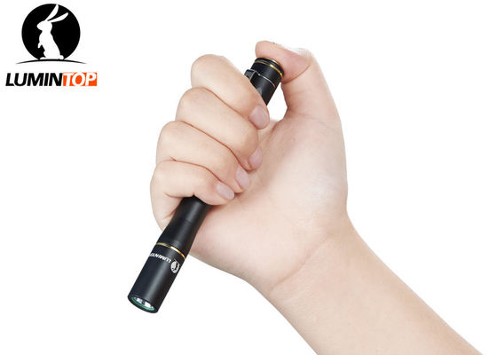 中国 LEDの高い内腔のペンの懐中電燈AAA電池式アルミニウム材料 サプライヤー