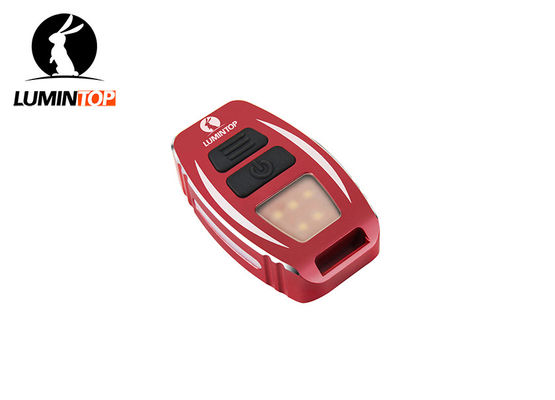中国 LUMINTOPマニア再充電可能で赤い小型LEDの懐中電燈/強力な小型のトーチ サプライヤー