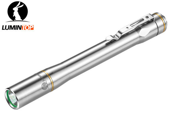 中国 Lumintop Iyp365のチタニウムのクリー語はステンレス鋼クリップ ペンのサイズの懐中電燈を導きました サプライヤー